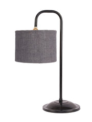 Grey Jute Shade Iron Table Lamp (RM17)