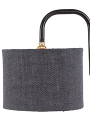 Grey Jute Shade Iron Table Lamp (RM17)