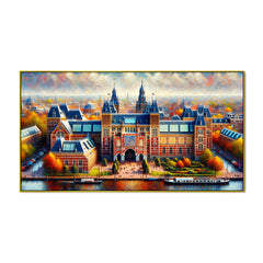 Amsterdam Architectural Art canvas Print wall decor paintings 