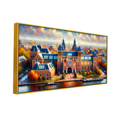 Amsterdam Architectural Art canvas Print wall decor paintings 
