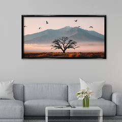 Premium Cinematic Nordic Style Nature Wall Painting