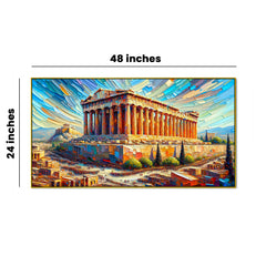 Ancient Glory in Color Canvas Print wall paintings 