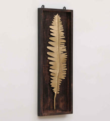 Metal Leaf Decorative Mounted Art Sculpture for Home Décor