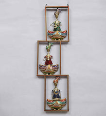 Multicolored Musician Metal Wall Decorative Art Frame