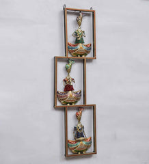 Multicolored Musician Metal Wall Decorative Art Frame