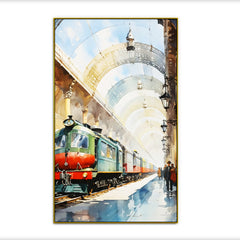 Victoria Station by Vintage London