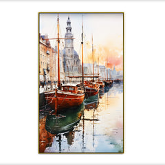 St. Katherine Docks by Vintage London