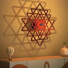 Geometric Shape Design Shadow Lamp