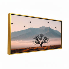 Premium Cinematic Nordic Style Nature Wall Painting