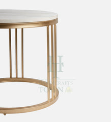 White Marble Nesting Tables