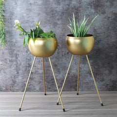 Detachable Apple Floor Planter Set of 2