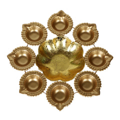 DIya Urli & Flower Foil Detachable Set of 5