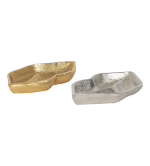 Lips Shape Dry Fruit Platter Set of 2