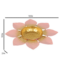 Baby Pink & Gold Flower Urli