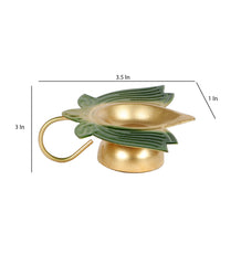 Green Lotus Dia Set of 2