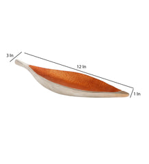 Long Leaf Aluminium Platter