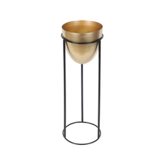 Detachable Gold Capsule Floor Planter Set of 3