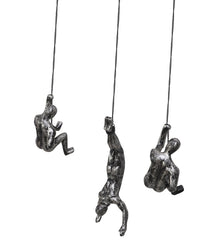 Hanging Men With Chain Wall Art