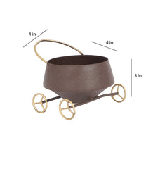 Wine Shape Bowl Snacks Platter With Wheels