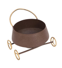 Wine Shape Bowl Snacks Platter With Wheels