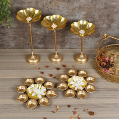 DIya Urli & Flower Foil Detachable Set of 5