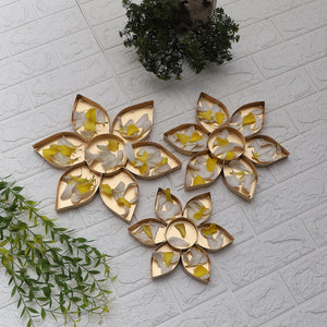Flower Shape Urli Set of 3