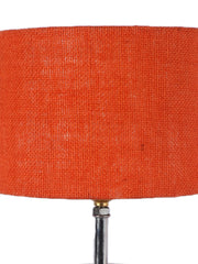 Orange Jute Shade with Wood Lamp Base (KUY)