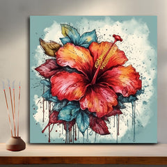 Nature's Harmony Serene Flower Paintings