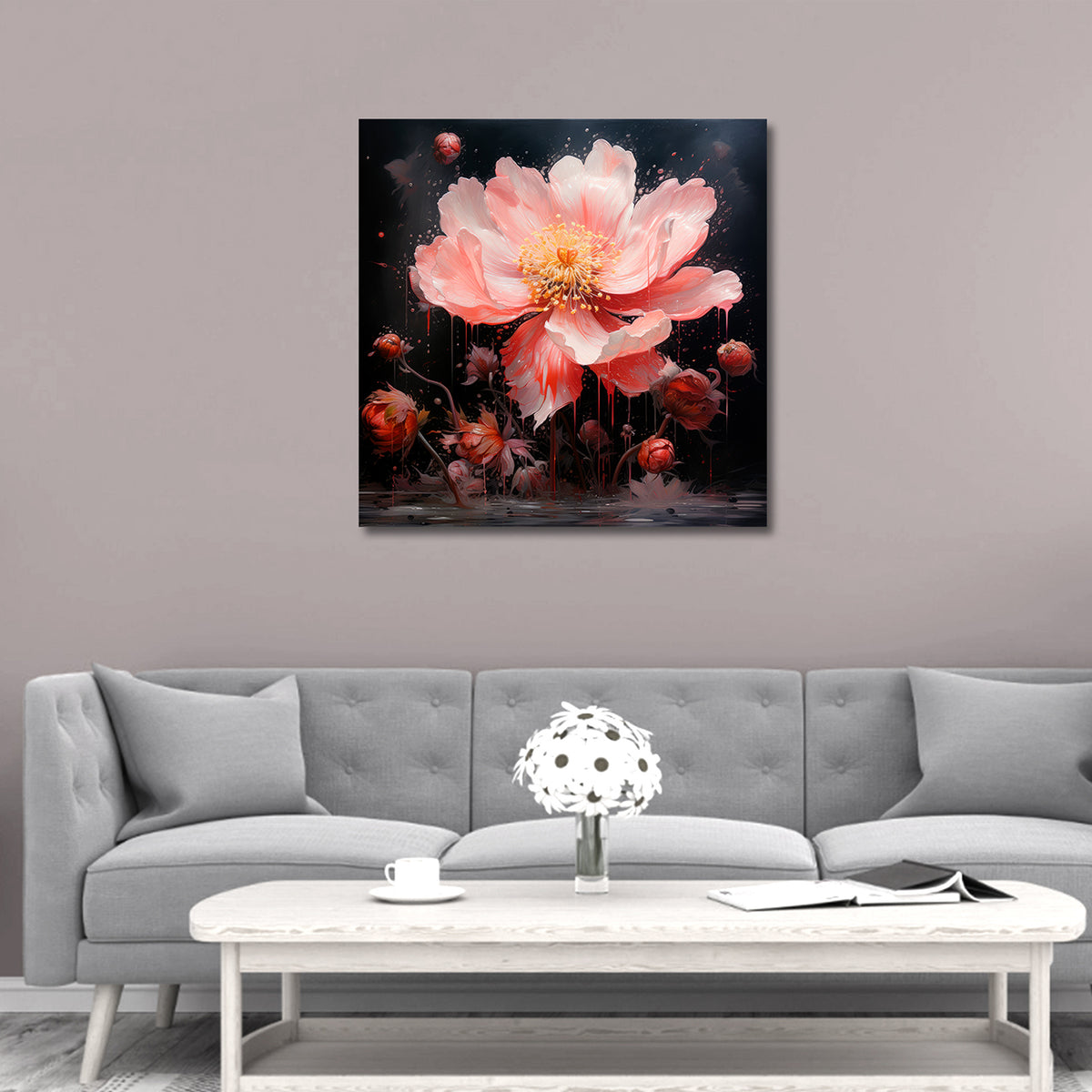 Lively Blooms Bright Flower Paintings