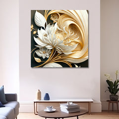 Abstract Blossoms Modern Floral Decor