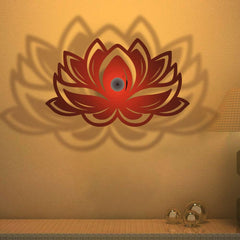 Lotus Flower Design Shadow Lamp