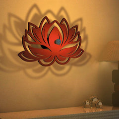 Lotus Flower Design Shadow Lamp