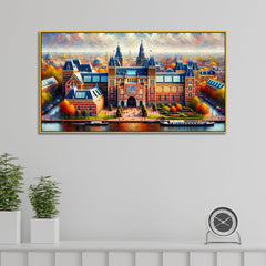 Amsterdam Architectural Art canvas Print wall decor paintings 