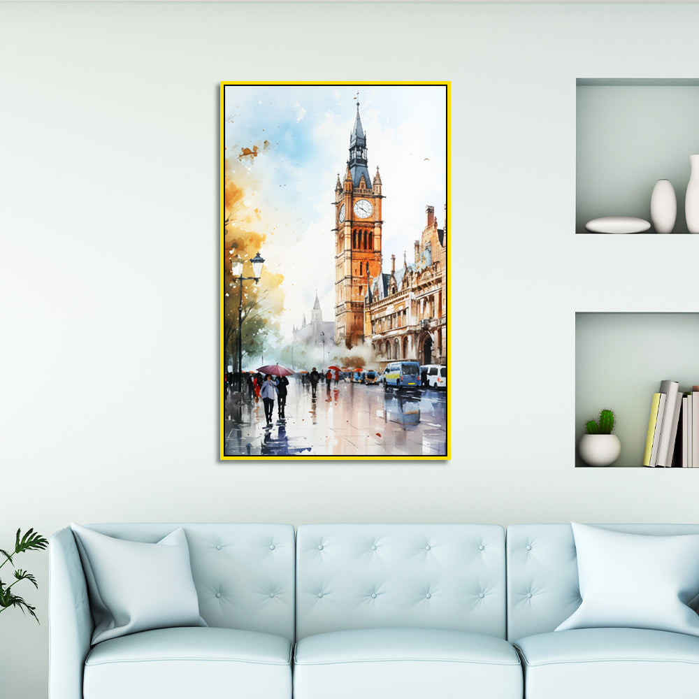 St Pancras Station by Vintage London