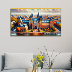 Amsterdam Architectural Art canvas Print wall decor paintings 