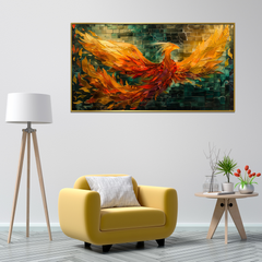 Powerful Phoenix Bird Vaastu Wall Paintings