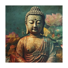 Gautam Buddha Canvas Painting for Home, Bedroom & Living Room