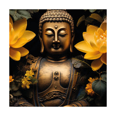 Gautam Buddha ji Canvas Painting for Home, Bedroom & Living Room