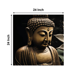 Buddha Canvas Painting for Home, Bedroom & Living Room