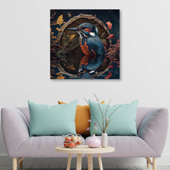 Bird Canvas Painting for Home, Bedroom & Living Room