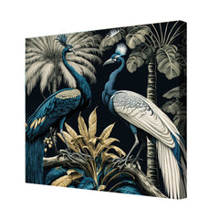 Multicolour Flowers Canvas Painting for Home, Bedroom & Living Room