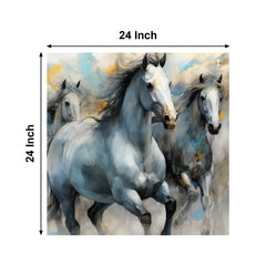 Horses Canvas Painting for Home, Bedroom & Living Room