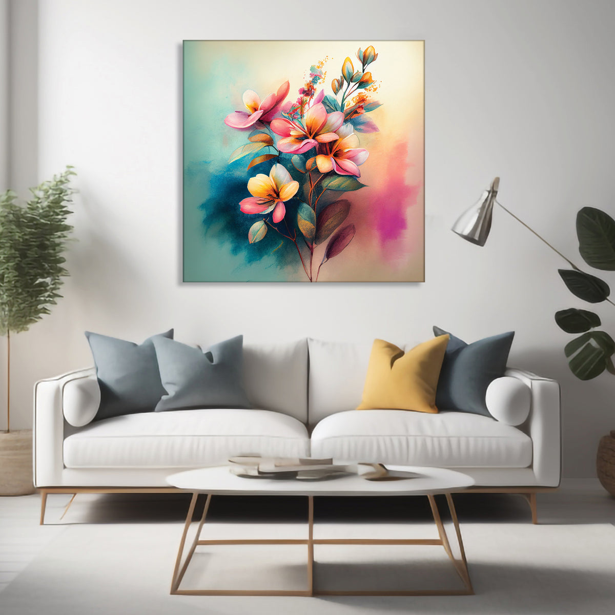 Garden of Dreams: Colorful Flower Paintings