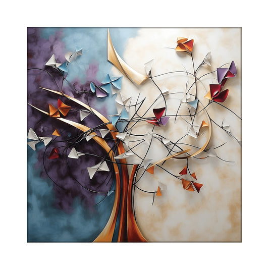 Flower Haven Serene Wall Decor