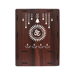 Beautiful Luxurious Wooden Pooja Mandir with LED Lighting