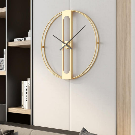 Modern Gold Wall Clock