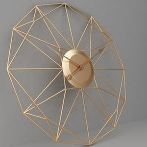 New Line Abstraction Wall Clock