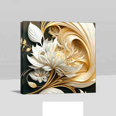 Abstract Blossoms Modern Floral Decor