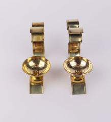 Om Akhand Brass Dia Set of 2