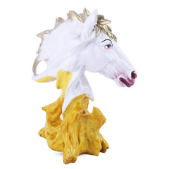 Polyresin Horse Face Idol for Home Décor